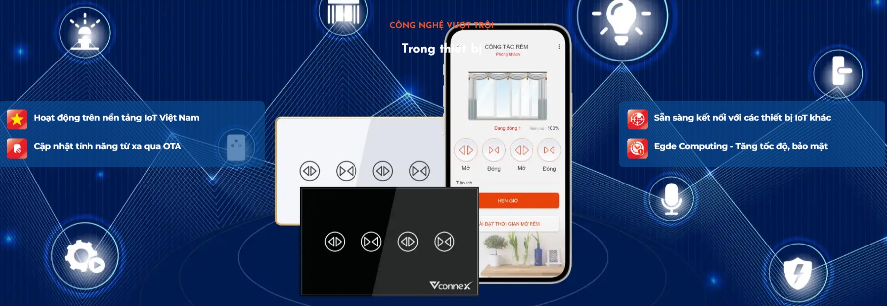 Công tắc cảm ứng thông minh - POSOTEC