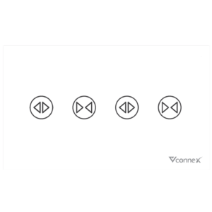 CÔNG TẮC RÈM ĐÔI KHÔNG VIỀN