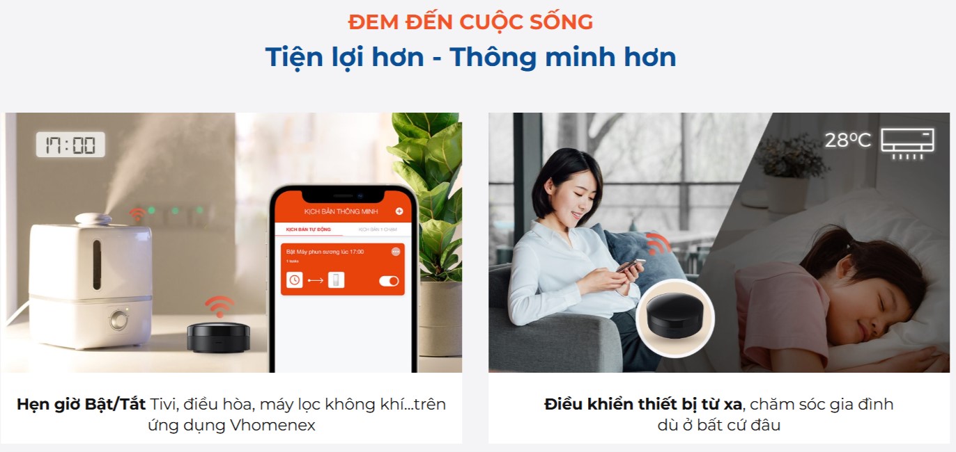 Bộ điều khiển hồng ngoại thông minh - POSOTEC